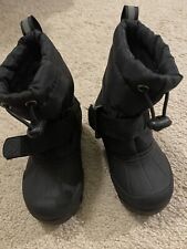 3 boots snow kids black for sale  Danville