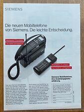 Siemens mobiltelefon autotelef gebraucht kaufen  Aßlar