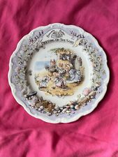 brambly hedge plates for sale  WREXHAM