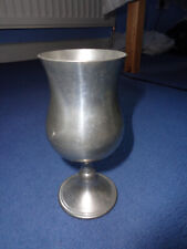 Vintage pewter goblet for sale  KEIGHLEY