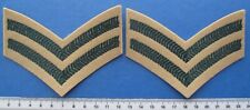 Pair corporals chevrons for sale  DONCASTER