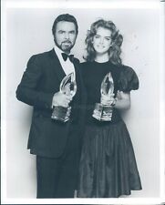 1984 Brooke Shields Peoples Choice Awards transmissão foto de atriz Burt Reynolds, usado comprar usado  Enviando para Brazil