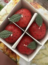 Vintage strawberry candles for sale  Costa Mesa