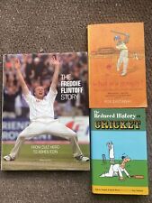 Selection cricket books for sale  STAFFORD