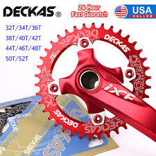 DECKAS 104BCD Bike Narrow Wide Round Oval 32-52T Cycling Chain Ring Chainring US for sale  Shipping to South Africa