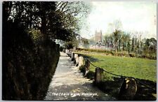 Used, The Chain Walk Kenwyn Truro England Castle in Distance Postcard for sale  Shipping to South Africa