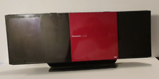 PANASONIC SC-HC35 CD Player iPod iPhone Mini Compact Hi-Fi Speaker Red & Black. for sale  Shipping to South Africa