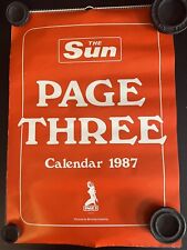 Sun page girl for sale  LONDON