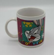 Taza de café Looney Tunes Bugs Bunny 1996 vintage colorida, usado segunda mano  Embacar hacia Argentina