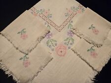 4 matching linen table cloths for sale  Seward