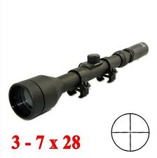 Tactical Rifle Scope 3-7X28 Riflescope For Outdoor Hunting With Free Mount for sale  Shipping to South Africa