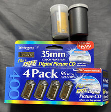 3 rolos de filme Walgreens 35mm impressão colorida 72 EXP + 2 Kodak 400 72 EXP, usado comprar usado  Enviando para Brazil