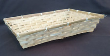 Lightweight rectangular wicker for sale  Shipping to Ireland