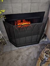 Pleasant Three Fold Fireplace Front Screen 52" x 29", used for sale  Shipping to South Africa