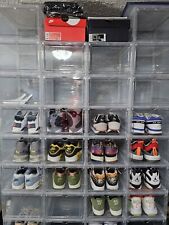 Organizador de caja de zapatos transparente apilable paquete de 12 estantes para zapatos - sostiene hasta la talla 13, usado segunda mano  Embacar hacia Argentina