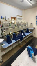BARUDAN 6 HEAD EMBROIDERY MACHINE / 15 NEEDLE / 15 COLOR / USED, used for sale  New Orleans