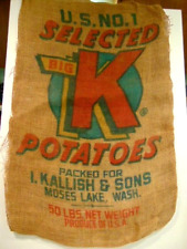 Old burlap potato for sale  New Bloomfield