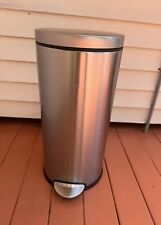 Simplehuman steel round for sale  West Palm Beach