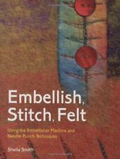 Embellish stitch felt for sale  USA