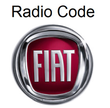 Używany, Fiat Emea Radio Code / Clé Code Fiat 500 VP2 Continental Emea 7/5 GPS na sprzedaż  Wysyłka do Poland