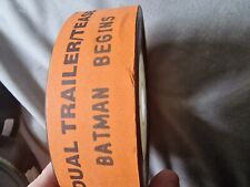 Batman begins 35mm for sale  MANCHESTER