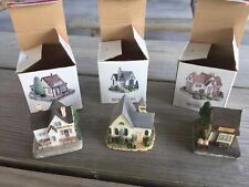Vintage 1992 The Americana Collection LOT Of 3 Houses Buildings Marshals Office for sale  Shipping to South Africa