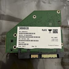 Used, Seagate HDD PCB 100724095 REV A ST3000DM001 P/N: 1ER166-300, FW: CC43, Site: TK for sale  Shipping to South Africa