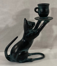 Bronze metal cat for sale  Midlothian