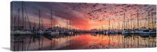 Artcanvas yachts sunset for sale  Niles