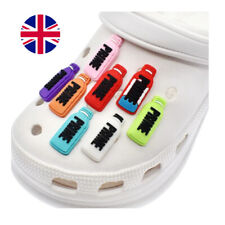 Croc Shoe Charms UK PRIME UK SELLER STOCK 8 Colours FREE 1st Class Post for sale  Shipping to South Africa