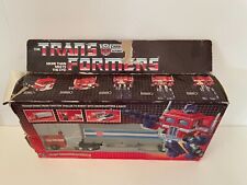 Vintage 1984 G1 Hasbro Transformers Optimus Prime Autobot Commander Com Caixa comprar usado  Enviando para Brazil