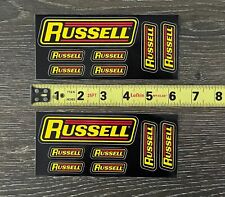 Russell stickers car for sale  Torrance