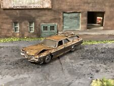 1970 Chevy Kingswood Wagon Wrecked Weathered Rusty Custom 1/64 Diecast Car Wrecked, usado comprar usado  Enviando para Brazil
