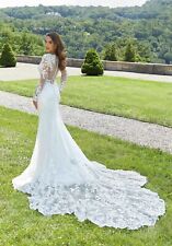 Used, Mori Lee 2410 Size 10 GENUINE Wedding Dress Ivory/Porcelain With Tags for sale  Shipping to South Africa