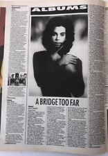 PRINCE Graffiti Bridge  'Melody Maker album review' 1990 UK ARTICLE / clipping comprar usado  Enviando para Brazil