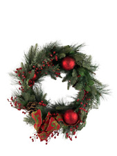 red berry festive wreath for sale  Mcminnville