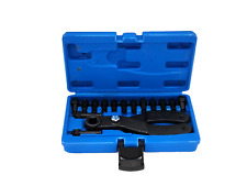 ✅ Kit de ferramentas de polia universal 15 peças (eixo de comando, virabrequim) - Chave ajustável comprar usado  Enviando para Brazil