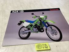 Kawasaki kdx125 125 d'occasion  Expédié en Belgium