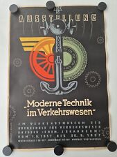 Plakat moderne technik gebraucht kaufen  Berlin