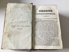 1828 charte constitutionnelle d'occasion  Prades
