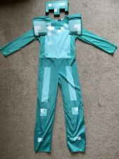 Boys Minecraft Dressing Up / Fancy Dress Outfit Age 8-9 Years for sale  Shipping to South Africa