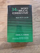 Word Biblical Commentary Vol. 34b, Mark 8:27-16:20 por Craig Evans livro 2001 comprar usado  Enviando para Brazil