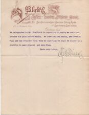 Graphic 1880s letterhead for sale  San Francisco