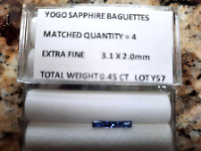 Yogo sapphire baguette for sale  Brighton