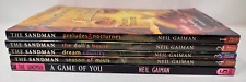 The Sandman Volumes 1 - 5 por Neil Gaiman Vertigo Graphic Novels Brochura comprar usado  Enviando para Brazil