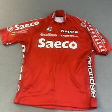 Team Saeco 2004 Cannondale Vintage Cycling Jersey Kappa XXL for sale  Shipping to South Africa