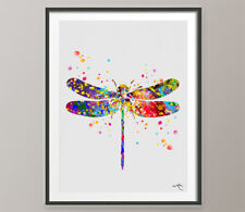 Dragonfly watercolor print for sale  WASHINGTON