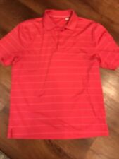 Camisa de golfe masculina CUTTER & BUCK CB M vermelha rosa atlética casual gola botão comprar usado  Enviando para Brazil