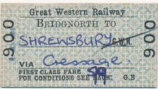 G.w. railway ticket for sale  NEATH