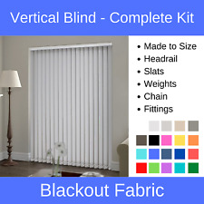 Vertical blinds blackout for sale  HALESOWEN